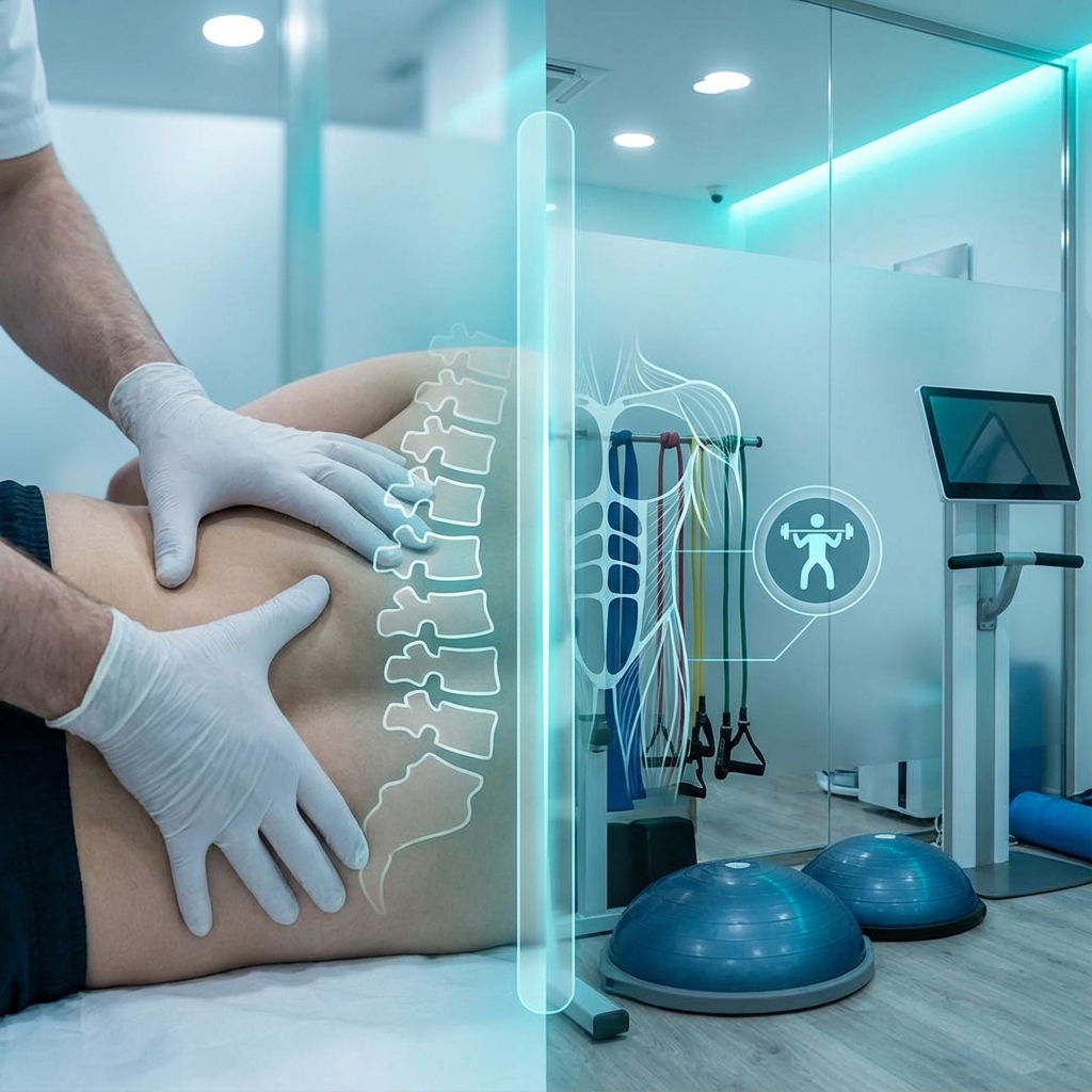 Fyzioterapia a chiropraxia – rehabilitácia a náprava chrbtice